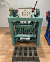 Machine à fabriquer des briques semi-automatique de type 4-35 pour usine de production de briques, pour la construction de bâtiments commerciaux et résidentiels