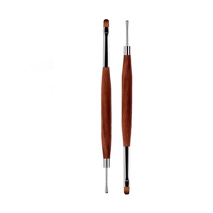 Nouveau stylo de gravure à double tête pour nail art, tige de réglage de vernis à ongles, stylo de gravure pour nail art, stylo en silicone - Product Image 1