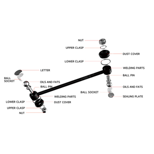Barre stabilisatrice arrière <span class=keywords><strong>de</strong></span> haute qualité, best-seller, avec numéro OE 4F0-505-465Q, adaptée aux AUDI A4 A5 A6 - Product Image 4