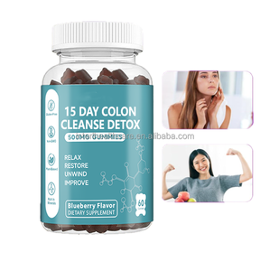 Limpiador de desintoxicación de colon de 15 días, limpiador de acción rápida y suplemento de deshinchazón, gomitas de desintoxicación de limpieza de colon de 15 días - Product Image 3