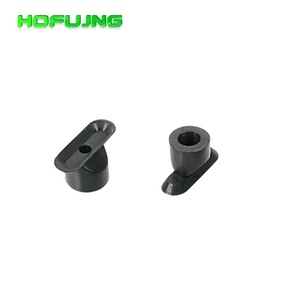HOFUJNG Ventosa de vacío de goma de silicona ovalada larga de 5x8 con doble orificio, blanca/negra, para máquina de envasado de bolsas abiertas - Product Image 4