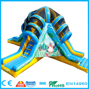 Portable PVC matériel maison Trampoline anneau de boxe enfants famille amusant Playhouse ventilateur accessoire intérieur vilain château jouet - Product Image 3