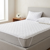 Protège-matelas imperméable matelassé en microfibre douce 140/150/180/200 cm, 16 pouces, lavable en machine, pour adultes