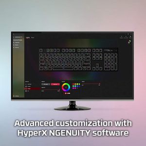 HyperX Alloy <strong>Origins</strong> 104-Key Compact RGB Mechanical Gaming Keyboard Software-Controlled with Macro Customization - Product Image 6