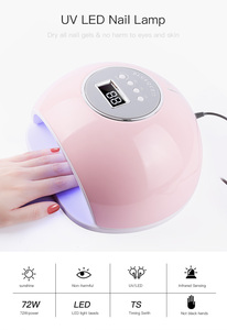Sèche-ongles 70W Lampe à LED <span class=keywords><strong>UV</strong></span> pour vernis à ongles en gel avec <span class=keywords><strong>UV</strong></span> 33 PCS LED Lampe à ongles à séchage rapide avec minuterie Capteur intelligent - Product Image 6