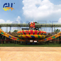 Manège UFO Rotatif pour Parc d'Attractions, Équipement de Fête Foraine Extérieure, Attractions Touristiques à Vendre