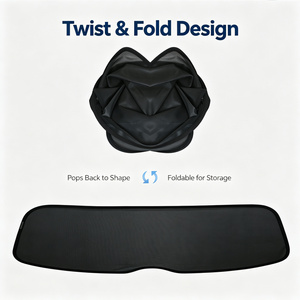 Custom Fit Magnetic Car Sun <b>Shade</b> For Nissan Accord UV Protection <b>Window</b> Cover Heat Insolation Privacy Foldable Easy Install - Product Image 4