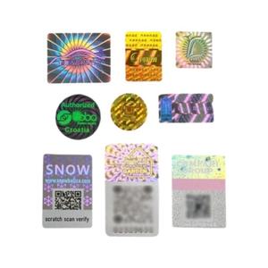 Etiqueta Adhesiva Desechable Personalizada con Película Arcoíris, Etiqueta Holográfica Láser, Litografía UV, para Manualidades con Velas - Product Image 2