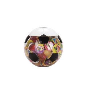 Caramelle in Barattolo a Forma di Pallone da Calcio, Gelatina al Cocco e Litchi, Mini Gelatine Kosher - Product Image 1