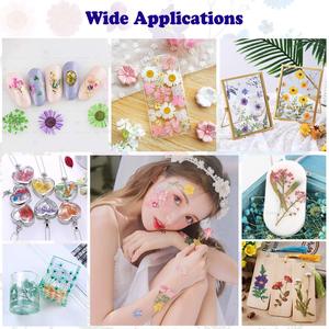 Fleurs séchées naturelles violettes, lot de 35 pièces pour la fabrication de bougies, la décoration de savons, les loisirs créatifs, le scrapbooking et la création de cartes - Product Image 6