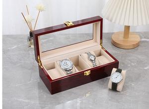 Toptan özel <span class=keywords><strong>Logo</strong></span> tek saat saklama kutusu Vintage piyano tasarım ahşap hazırlanmış ahşap kutu - Product Image 5