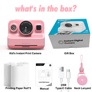 Ucuz toptan müzik oyunu video kayıt selfie anında fotoğraflar çocuk baskı kamera oyuncak çocuklar için - Product Image 6