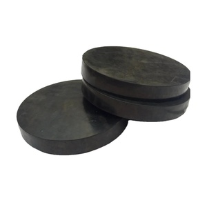 Almohadilla de rodamiento de goma para carretera, rodamiento elastomérico de puente laminado reforzado con acero - Product Image 1