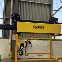 Polipasto Eléctrico de Cable Resistente al Calor de 5-20 Toneladas, Grúa Aérea de Alta Temperatura para Carga de Hornos en Aceroforos y Fundiciones