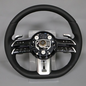 Volante Universal para Automóvil, Compatible con <span class=keywords><strong>Mercedes</strong></span> <span class=keywords><strong>Benz</strong></span> C350 <span class=keywords><strong>4matic</strong></span> R171 R230 E43, Ensamblaje Completo - Product Image 2