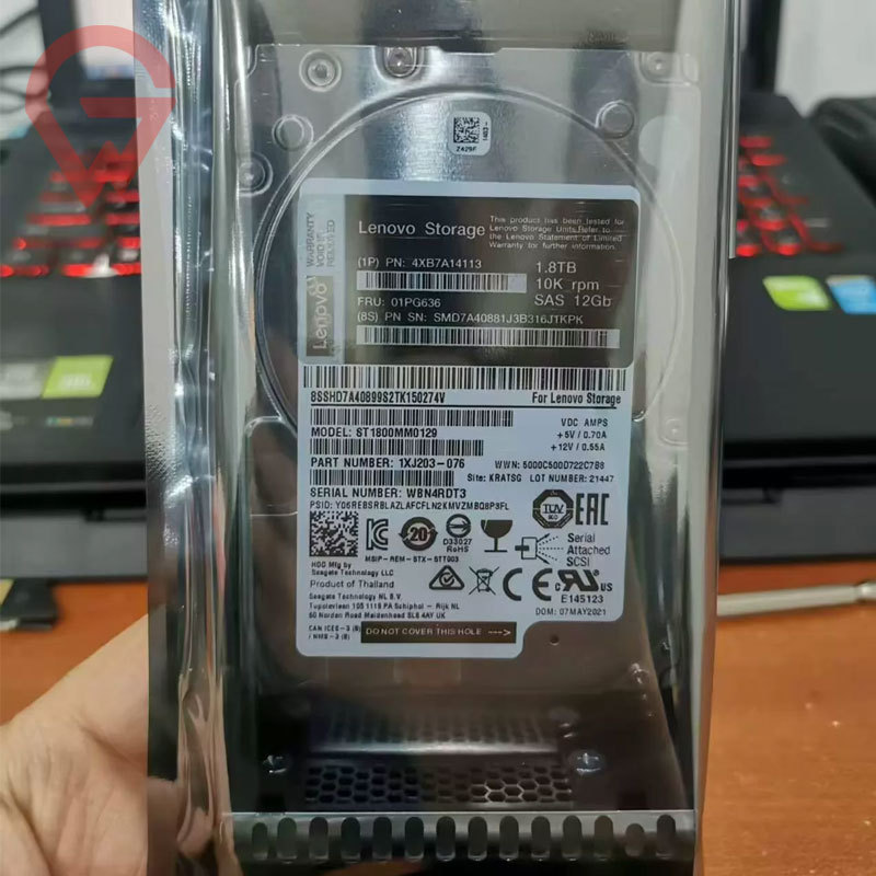 18TB 7.2K 3.5" HDD 2U12 ฮาร์ดดิสก์ 18TB 7.2K ขนาด 3.5 นิ้ว 2U12