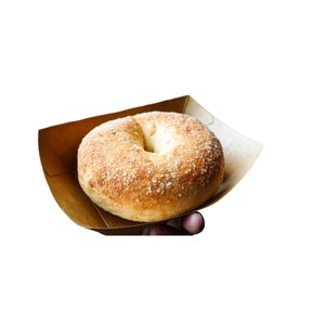 Plateau de service jetable rectangulaire en papier kraft pour frites et snacks – Solution à emporter recyclable - Product Image 3
