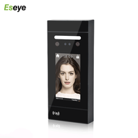 Eseye Système de contrôle d'accès extérieur Écran tactile Reconnaissance dynamique des empreintes digitales du visage Présence USB Enregistrement extrême
