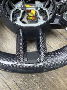 Volant de voiture en cuir et fibre de carbone pour voiture <span class=keywords><strong>Porsche</strong></span> 922 avec bouton <span class=keywords><strong>sc</strong></span> - Product Image 4