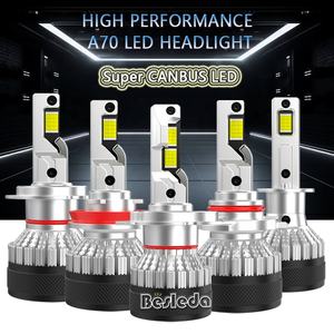 Nouvelle Génération de Automobile A70 H4 Led Phares H7 Conducteur Petite Taille Produit Conception Plus Flexible 70W Puissance H11 Led - Product Image 2