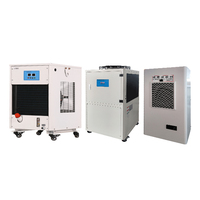 Refroidisseur d'eau industriel refroidi par air 2HP 5KW, refroidisseur d'eau au glycol