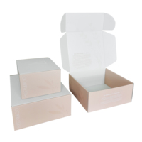 Emballage d'e-commerce imprimé sur mesure FEFCO 0427 Boîte d'expédition en carton ondulé blanc avec logo
