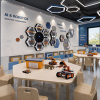 Kit de robotique éducatif interactif IA : Solution de laboratoire STEM pour la recherche, les tests et l'apprentissage technique en milieu scolaire
