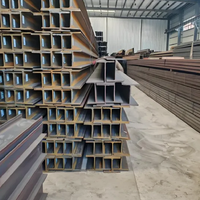 Poutre en H laminée à chaud conforme à la norme ASTM, économique, pour soudage et pliage, livraison directe usine pour la construction d'ateliers en acier léger