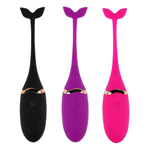 Usb di Ricarica A Distanza Senza Fili di Controllo Piccola Balena Uovo di Vibrazione Del Sesso Femminile Dispositivo di Masturbazione Contrazione Sfera G-Spot Piccolo Tadpol - Product Image 1