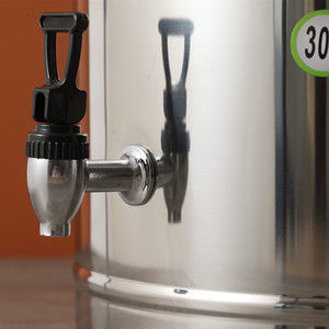 Récipient pour réchauffer les aliments à soupe de grande capacité Baril d'isolation thermique en acier inoxydable 304 Baril de conservation de la chaleur en <span class=keywords><strong>métal</strong></span> pour la restauration - Product Image 5