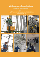 Kabel Pembumian Listrik Hijau 35KV, Kawat Pembumian Berulir, Penjepit Kabel, Batang Pembumian, 35KV3*1.5+10M, Tenaga Listrik