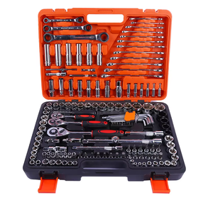 Professional 151pcs Hand Mechanic Kit Complete Ratchet & Socket <b>Set</b> OEM for Car Bike Maintenance Long-Lasting Customizable PG470 - Product Image 1