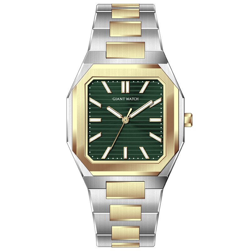 Siver Gold-Green