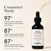 Sérum Corps et Visage OEM/ODM pour Kératose Pilaire, 11% Acide Glycolique et Acide Tranexamique, Atténue les Taches Sombres sur les Jambes, Traitement Peau de Fraise