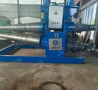 Machine à rouler les cônes automatique en acier inoxydable avec trois rouleaux à engrenages, pliage hydraulique pour tôles métalliques