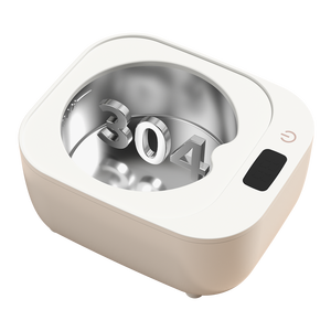 Nettoyeur à ultrasons électrique 40kHz avec minuterie numérique, commande tactile, réservoir d'eau en plastique de 0,8L, 50W - Product Image 5