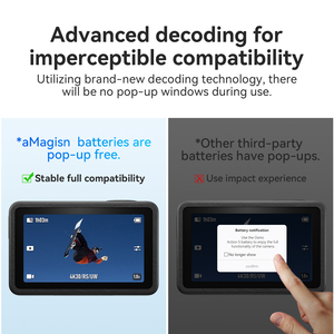 Batería <span class=keywords><strong>Plus</strong></span> de alta calidad de 1950 MAh para <span class=keywords><strong>DJI</strong></span> Action 4, accesorios para <span class=keywords><strong>Osmo</strong></span> Action 5 Pro 4 3 Extreme <span class=keywords><strong>Plus</strong></span> para cámara de deportes de acción - Product Image 3