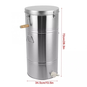 25*45CM Extracteur De <span class=keywords><strong>Miel</strong></span> Manuel En Acier Inoxydable 2 Cadres Extracteur de <span class=keywords><strong>Miel</strong></span> D'abeille <span class=keywords><strong>Centrifugeuse</strong></span> À <span class=keywords><strong>Miel</strong></span> <span class=keywords><strong>pour</strong></span> l'apiculture équipement - Product Image 6