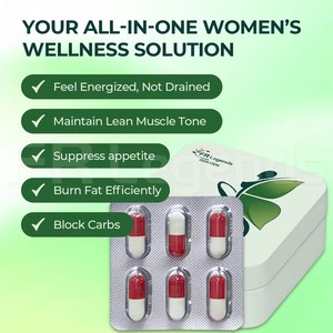 Capsules Minceur Naturelles <span class=keywords><strong>Efficaces</strong></span> Coupe-Faim : Complément pour le Contrôle du Poids et Brûle-Graisse pour un Ventre Plat - Product Image 6
