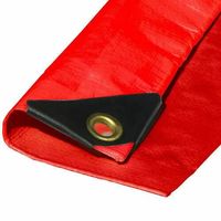 Bâche en polyéthylène (PE) renforcée en grille, imperméable, 110 GSM, pour bassin