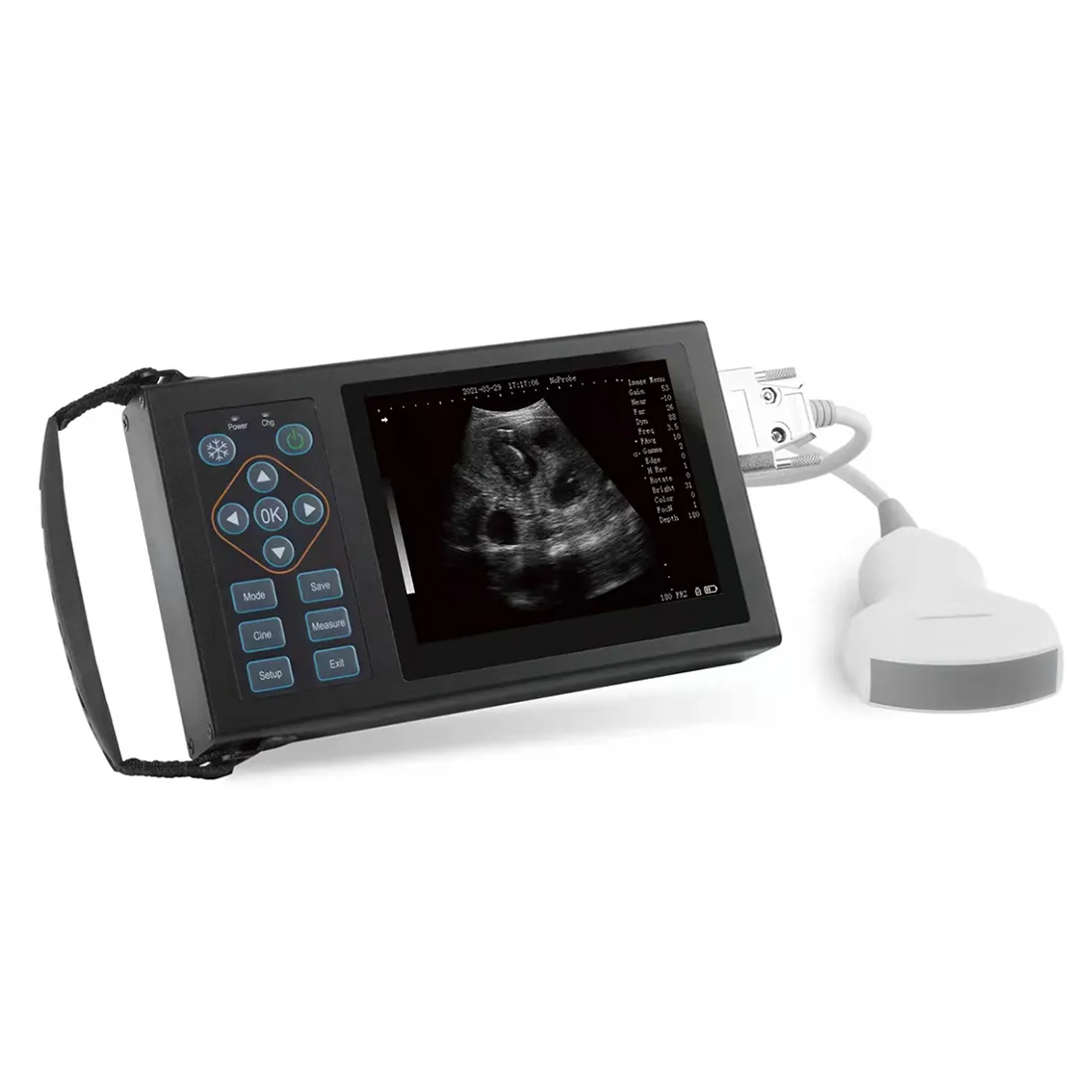 Vetsmart ferramenta de ultrassom veterinária, fácil de operar, máquina portátil de ultrassom