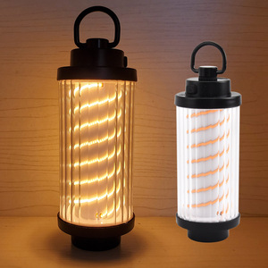 Lanterne de camping LED rechargeable à intensité variable par toucher, 145x55mm, lumière extérieure pour utilisation suspendue dans une tente - Product Image 3