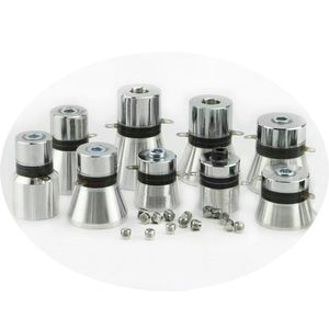 100W siêu âm đầu dò Áp Điện sạch hơn 20kHz siêu âm Emitter Hàn móng tay gắn thép không gỉ làm sạch bể - Product Image 3