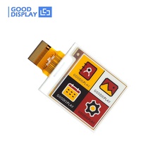 Goodisplay GDEY0154F51 Módulo de Pantalla de Papel Electrónico de 1.54 Pulgadas, Cuatro Colores, 152152, Negro, Blanco, Rojo, Amarillo, Pantalla de Tinta Electrónica SPI, Ultra Bajo Consumo