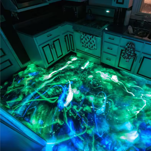 Muestra Gratuita de Revestimiento Autonivelante para Pisos Epóxicos 3D, <span class=keywords><strong>Pintura</strong></span> de Resina, Aplicación con Brocha, Líquido Altamente Resistente a los Arañazos - Product Image 6