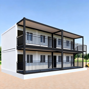 Expédition immédiate : Conteneur démontable, logement modulaire préfabriqué, entrepôt au design moderne à toit en pente - Product Image 4