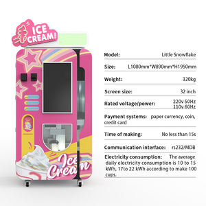 Distributeur automatique de crème glacée à faible consommation d'énergie et faible niveau sonore pour salle de pause au bureau - Product Image 3