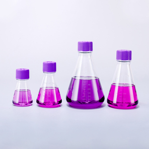 Phòng thí nghiệm sử dụng nhựa PETG PC 125ml 250ml 500ml 1000ml 2800ml <span class=keywords><strong>5000ml</strong></span> PETG <span class=keywords><strong>erlenmeyer</strong></span> bình, nắp thông hơi, đáy phẳng - Product Image 5