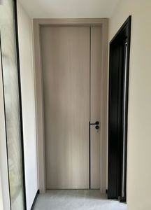 Puerta Interior Moderna de Madera Contrachapada, con Aislamiento Acústico y Protección Contra Incendios, Superficie Acabada <span class=keywords><strong>para</strong></span> Dormitorios, Hoteles y Apartamentos, Garantía de 3 Años - Product Image 5
