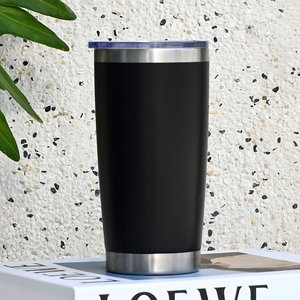 Direct Factory 20oz Insulated <b>Coffee</b> Tumbler Stainless Steel Car Cup with Slider Lid for Driving - Product Image 1